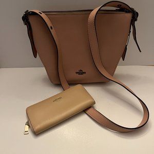 Coach Cross Body with Matching Wallet